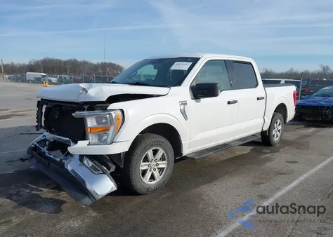 2021 Ford F-150 Xlt из США, поврежденный, VIN 1FTEW1CB4MKD83605